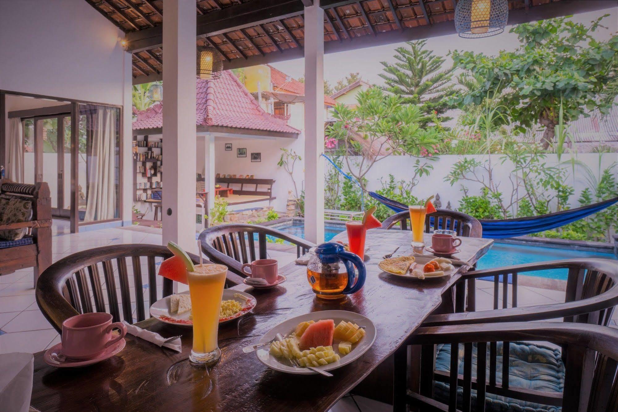 Ambary House Gili Trawangan- 2 Bedroom Private Villa, Pool Екстериор снимка