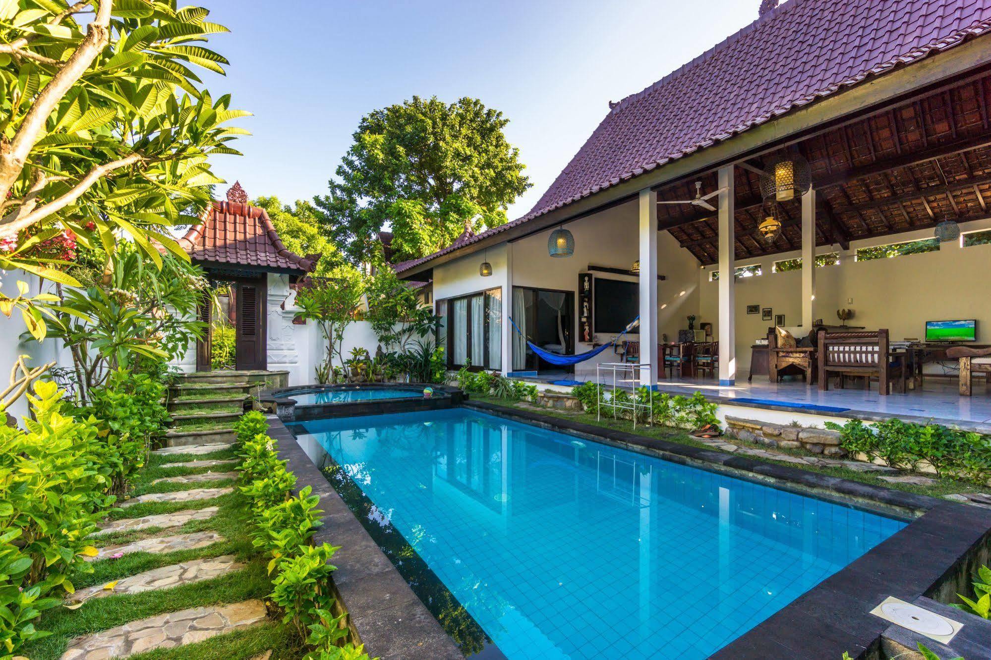Ambary House Gili Trawangan- 2 Bedroom Private Villa, Pool Екстериор снимка